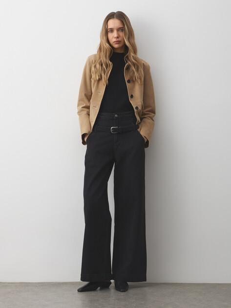 MAISON DAVID Wide-leg jeans (cotton)
