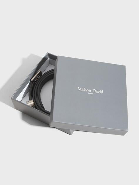 MAISON DAVID Belt (genuine leather)
