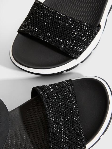TENDANCE Sandals (textile/faux leather)