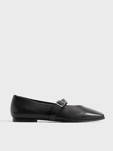TENDANCE Mary Jane ballet flats (genuine leather)