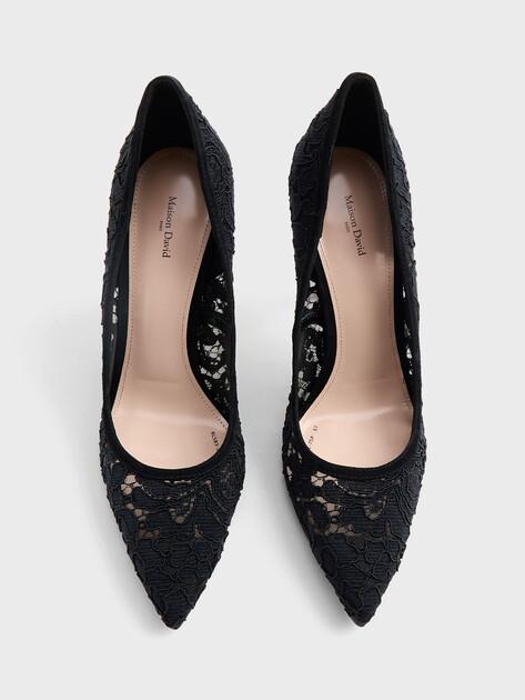 MAISON DAVID Shoes (textile/genuine suede)