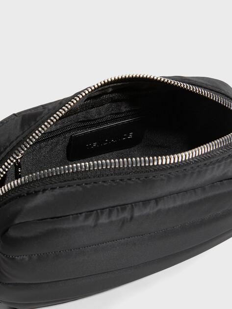 TENDANCE Crossbody Shoulder Bag (Textile/Genuine Leather)