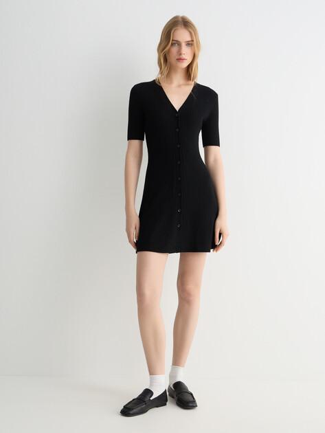 MAISON DAVID Shirt dress (natural wool)