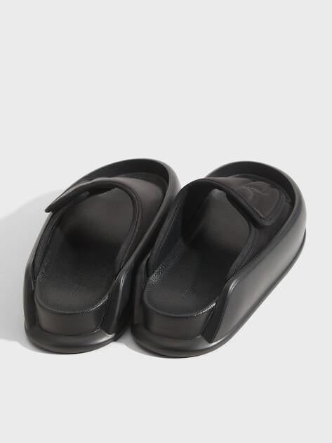 TENDANCE Slippers (textile with leather lining)