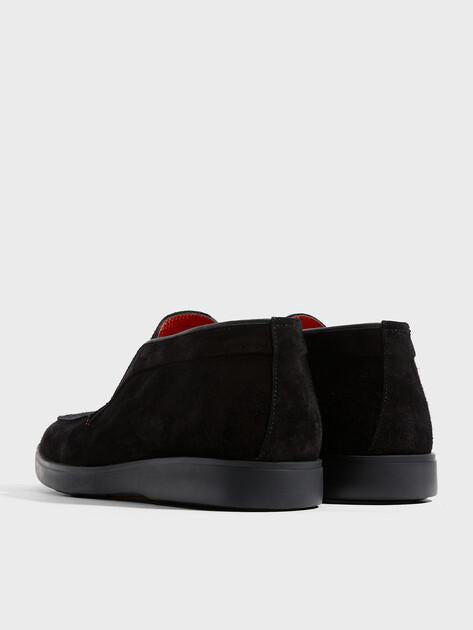 TENDANCE High loafers (natural suede)