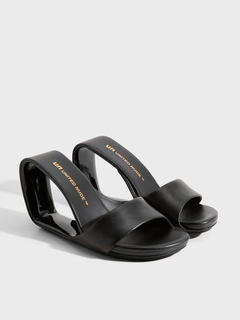 UNITED NUDE Mobius Hi Mules (genuine leather)