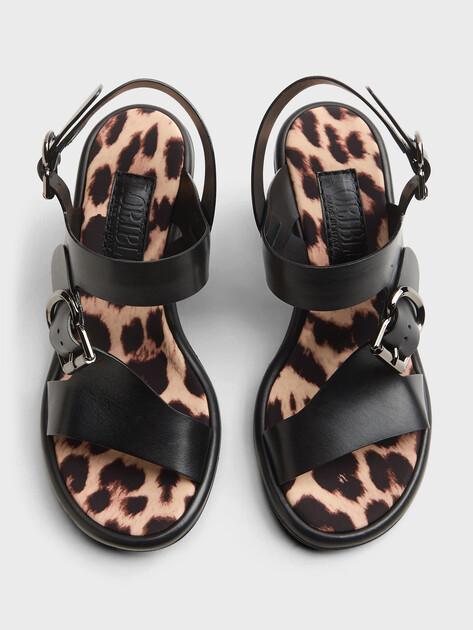 LORIBLU Sandals (upper and sole made of genuine leather)
