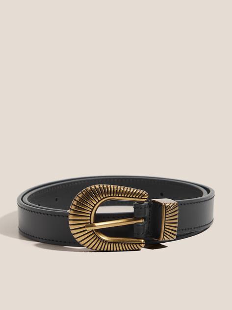 MAISON DAVID Belt (genuine leather)