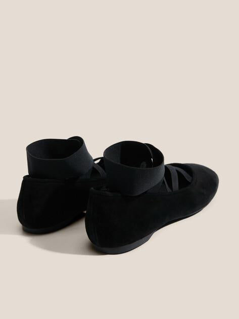 TENDANCE Ballet flats (natural suede)