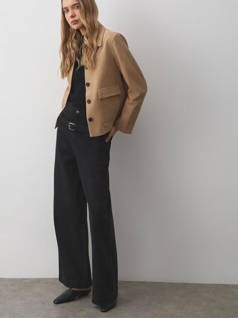 MAISON DAVID Wide-leg jeans (cotton)