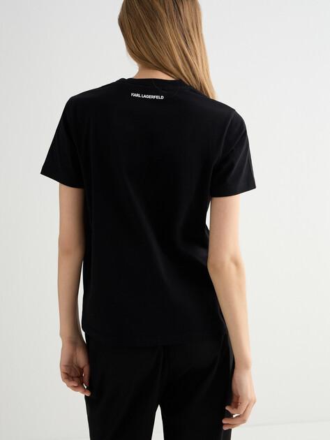 KARL LAGERFELD Portrait T-shirt (cotton)
