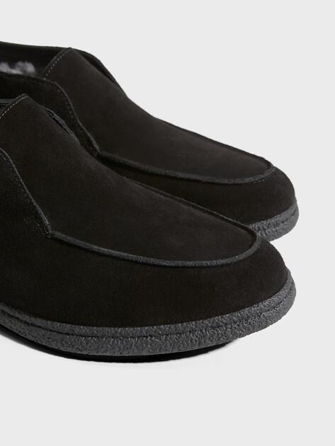 TENDANCE High loafers (natural suede)