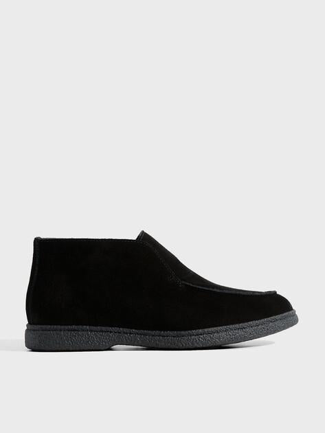 TENDANCE High loafers (natural suede)