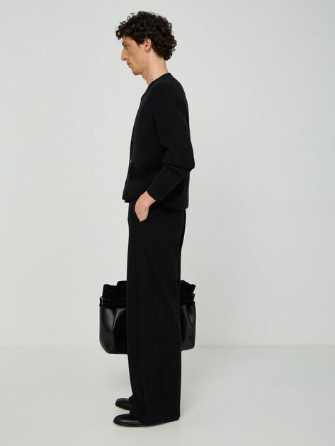 MAISON DAVID Trousers (polyester/viscose)