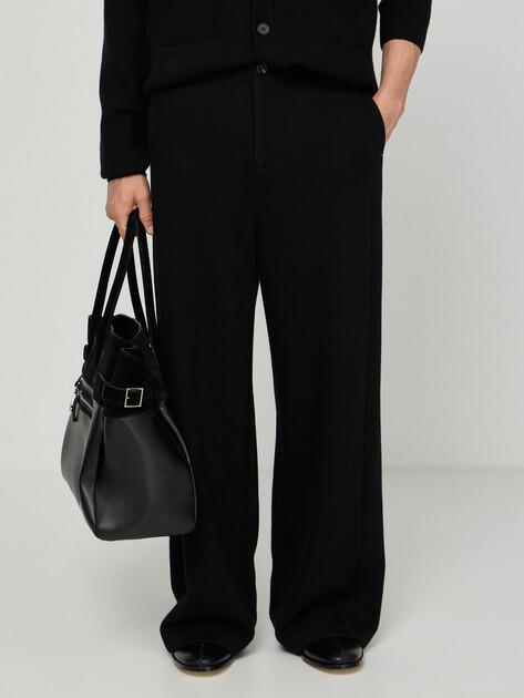MAISON DAVID Trousers (polyester/viscose)