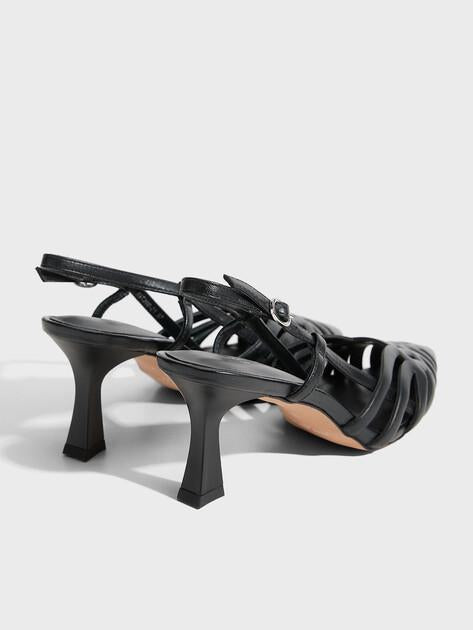 TENDANCE Slingback Shoes SST-260 (Genuine Leather)