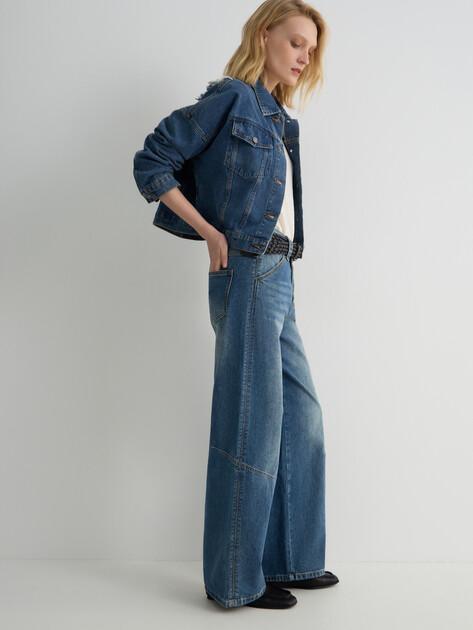 MAISON DAVID Wide-leg jeans (cotton)