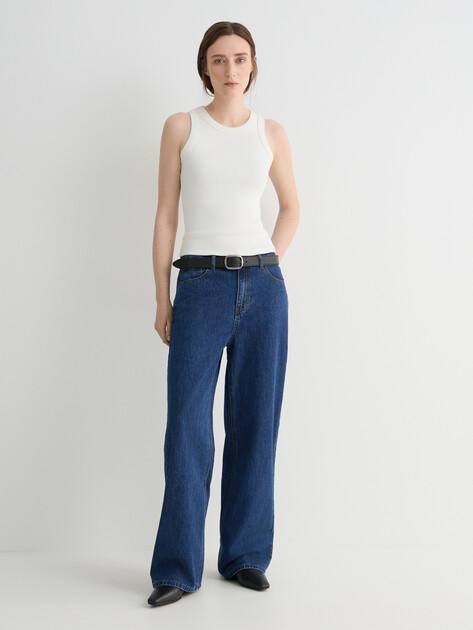 MAISON DAVID Wide-leg jeans (cotton)