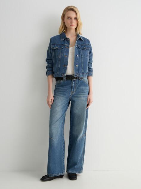 MAISON DAVID Wide-leg jeans (cotton)
