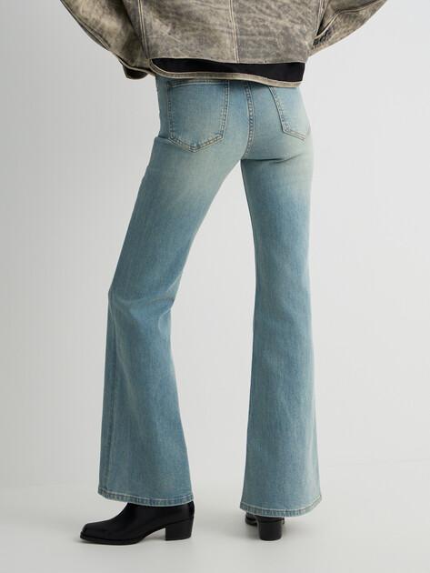 MAISON DAVID Flared Jeans (Cotton/Spandex)