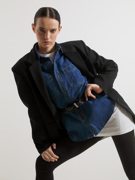 MAISON DAVID Denim Shirt (Cotton)