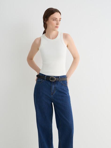 MAISON DAVID Wide-leg jeans (cotton)