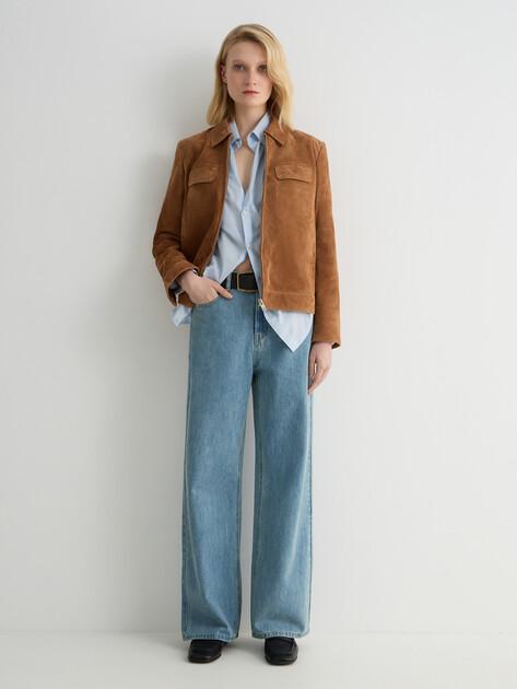 MAISON DAVID Wide-leg jeans (cotton)