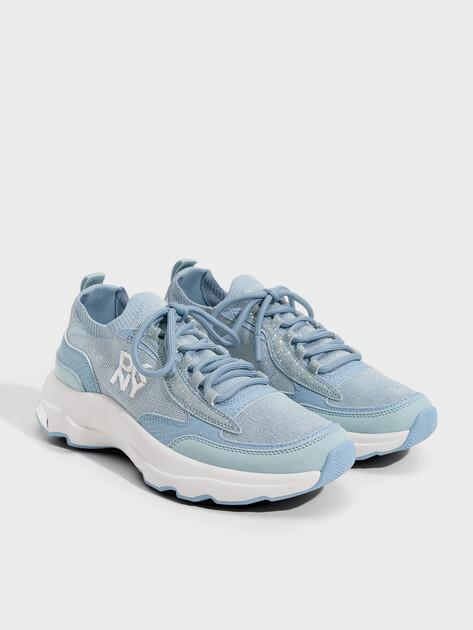 DKNY JAMI Sock Sneakers (Textile/Faux Leather)