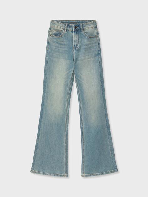 MAISON DAVID Flared Jeans (Cotton/Spandex)