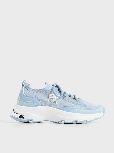 DKNY JAMI Sock Sneakers (Textile/Faux Leather)