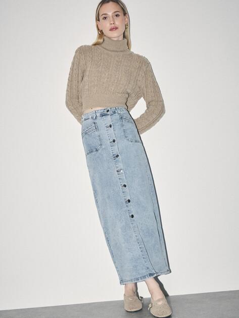 MAISON DAVID Maxi (cotton/polyester)