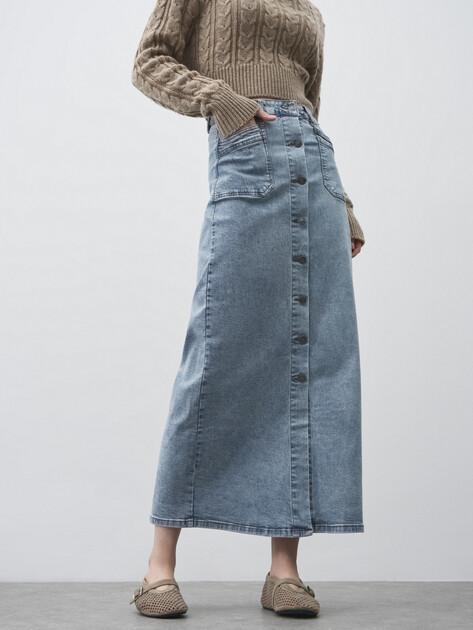 MAISON DAVID Maxi (cotton/polyester)