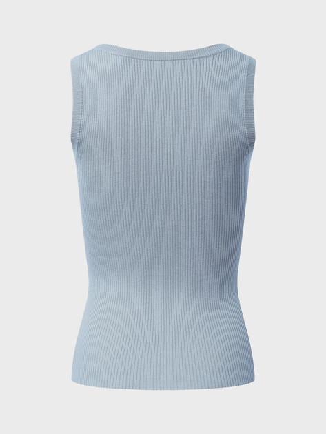 MAISON DAVID Knitted top (Tencel/natural wool/silk)