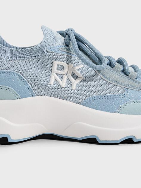 DKNY JAMI Sock Sneakers (Textile/Faux Leather)