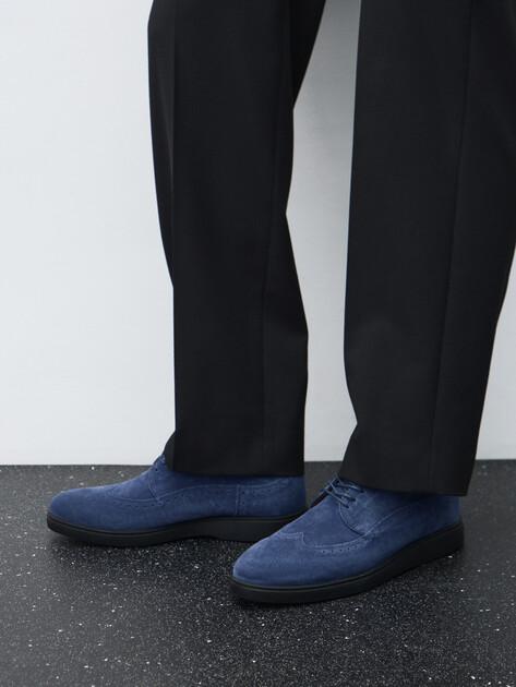 TENDANCE Derby (natural suede)