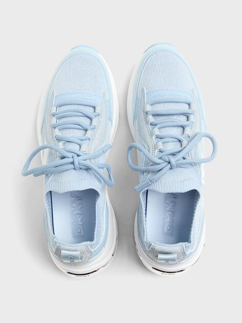 DKNY JAMI Sock Sneakers (Textile/Faux Leather)
