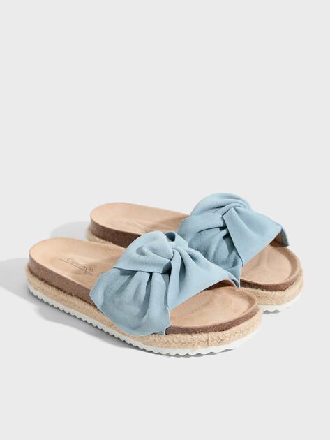CREATIVO SPAIN Flip-flops (natural suede)