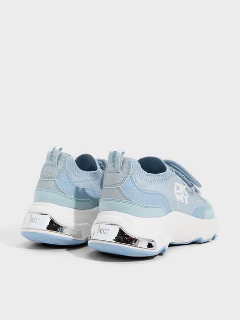 DKNY JAMI Sock Sneakers (Textile/Faux Leather)