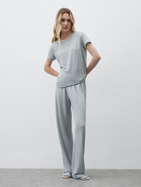 MAISON DAVID With trousers (linen)