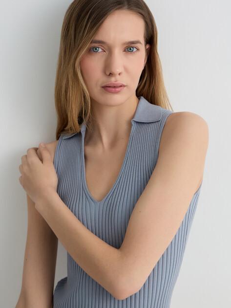 MAISON DAVID Top (viscose/polyester)