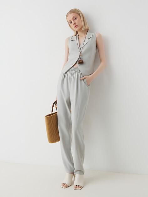MAISON DAVID Straight-leg jeans (viscose/nylon)