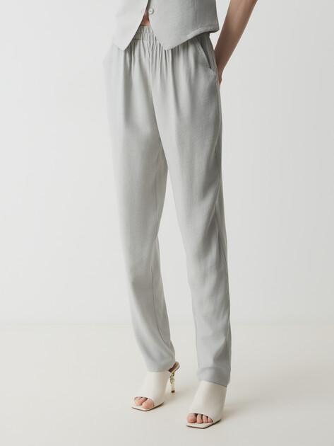 MAISON DAVID Straight-leg jeans (viscose/nylon)