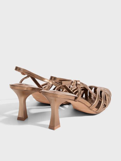 TENDANCE Slingback Shoes SST-260 (Genuine Leather)