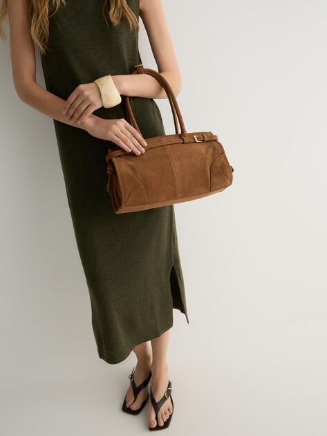 TENDANCE Tote (natural suede)