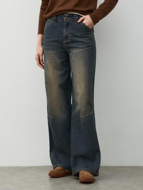 MAISON DAVID Wide-leg jeans (cotton)