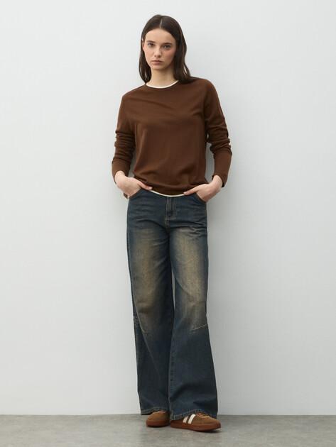 MAISON DAVID Wide-leg jeans (cotton)