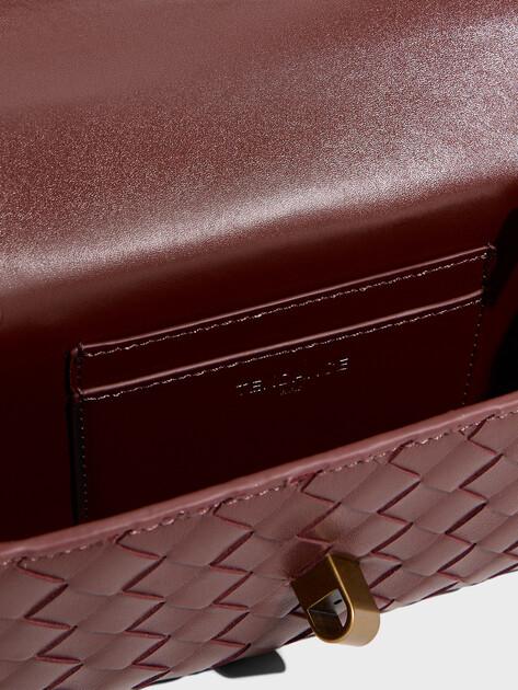 TENDANCE Crossbody Shoulder Bag (Genuine Leather)