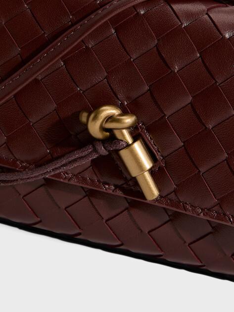 TENDANCE Crossbody Shoulder Bag (Genuine Leather)