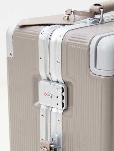MAISON DAVID Suitcase (polycarbonate/aluminum), 57 l