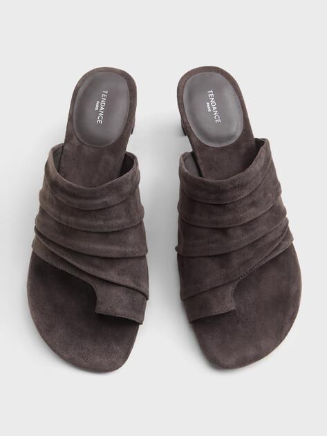 TENDANCE Flip-flops (natural suede)